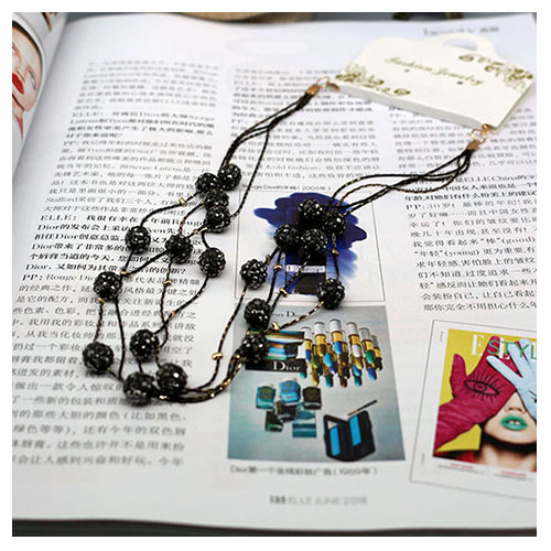 Positioning beads, hand-drilling, necklace